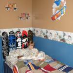 The Boys new rooms.