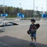 Evan goes to the skatepark